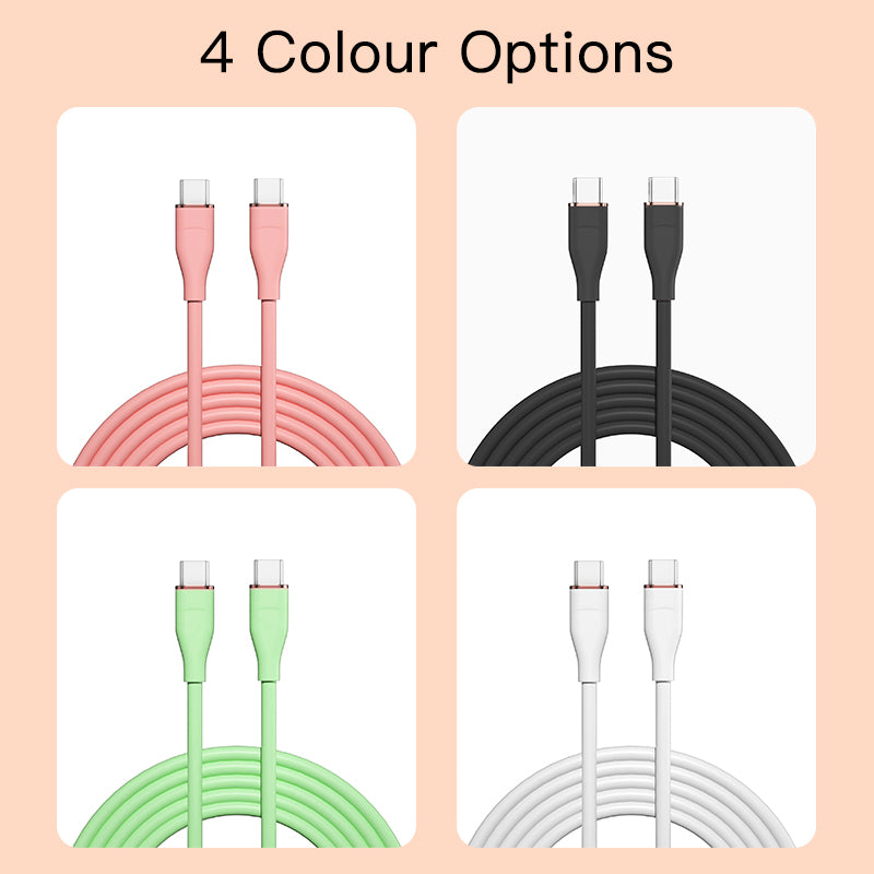 USB-C to USB-C Cable 2m, 60W Fast Charging Cord